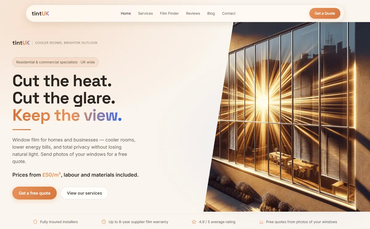 tintUK website